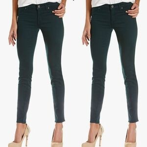 Rich & Skinny Womens Marilyn Skinny Stretch Jeans Tar Black